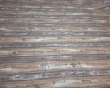1 Yard Marcus Brother&#39;s Wood Plank Pieces, 44&quot;, Rustic Cabin Theme - $9.70
