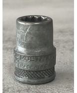 Vintage 8 Point Mustang 1/4&quot; Drive Socket #MB1212 - 3/8&quot;, Made In The USA - $9.99