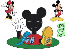  Disney Mouse Clubhouse Svg P, Mouse Svg, Clubhouse Svg Png  - $1.99