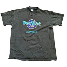 VINTAGE 90s Hard Rock Cafe Las Vegas T-Shirt Made in USA Single Stitch XL - $14.98