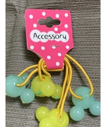 Mickey Mouse-like hair tie set for girls - £9.29 GBP