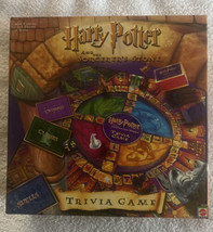 Harry Potter And The Sorcerers Stone Trivia Game Mattel &#39;00 2-6 Play 8+ - £19.05 GBP