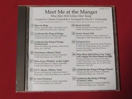 MEET ME AT THE MANGER CELESTE &amp; DAVID T. CLYDESDALE CD TRAX TO CHORAL BO... - $79.19