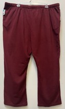 Penmans Plus Women&#39;s Athleisure Sweatpants - Maroon Size 4X NWT - $19.99