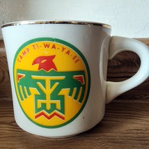 Boy Scouts Of America Ceramic Mug Cup BSA Camp TI- WA-YA-EE See Pictures - $9.49