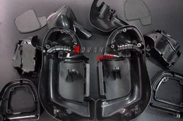 Harley Pearl White Lower vented Fairing + Mounting Brackets compatible w... - $219.52