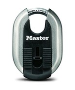 Master Lock Padlock, Magnum Stainless Steel Lock, 2-5/16 in. Wide, M187XKAD - $42.01 CAD