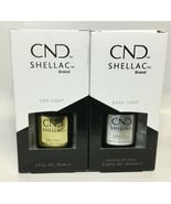 CND Shellac Top &amp; Base Coat Your choice  new with box LED/UV large size - $27.99 CAD+