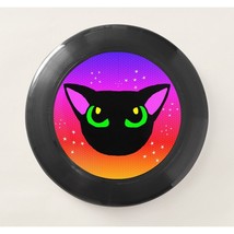 Irving the Black Kitty Wham-O Frisbee Flying Disk Toy - £23.41 GBP