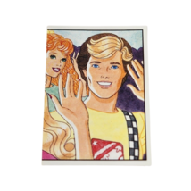 VINTAGE 1989 MATTEL FIGURINE PANINI BARBIE ALBUM STICKER NOS NEW OLD STO... - $7.60