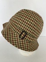 Exclusive Tweedmill Headwear Bucket Hat Houndstooth 100% Wool British Bu... - $29.69