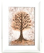 Handmade Framed Painting the Tree of life Original Artwork by Jania  - $100.00