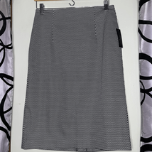 Worthington, black and white lattice, pencil skirt new with tags - £12.53 GBP