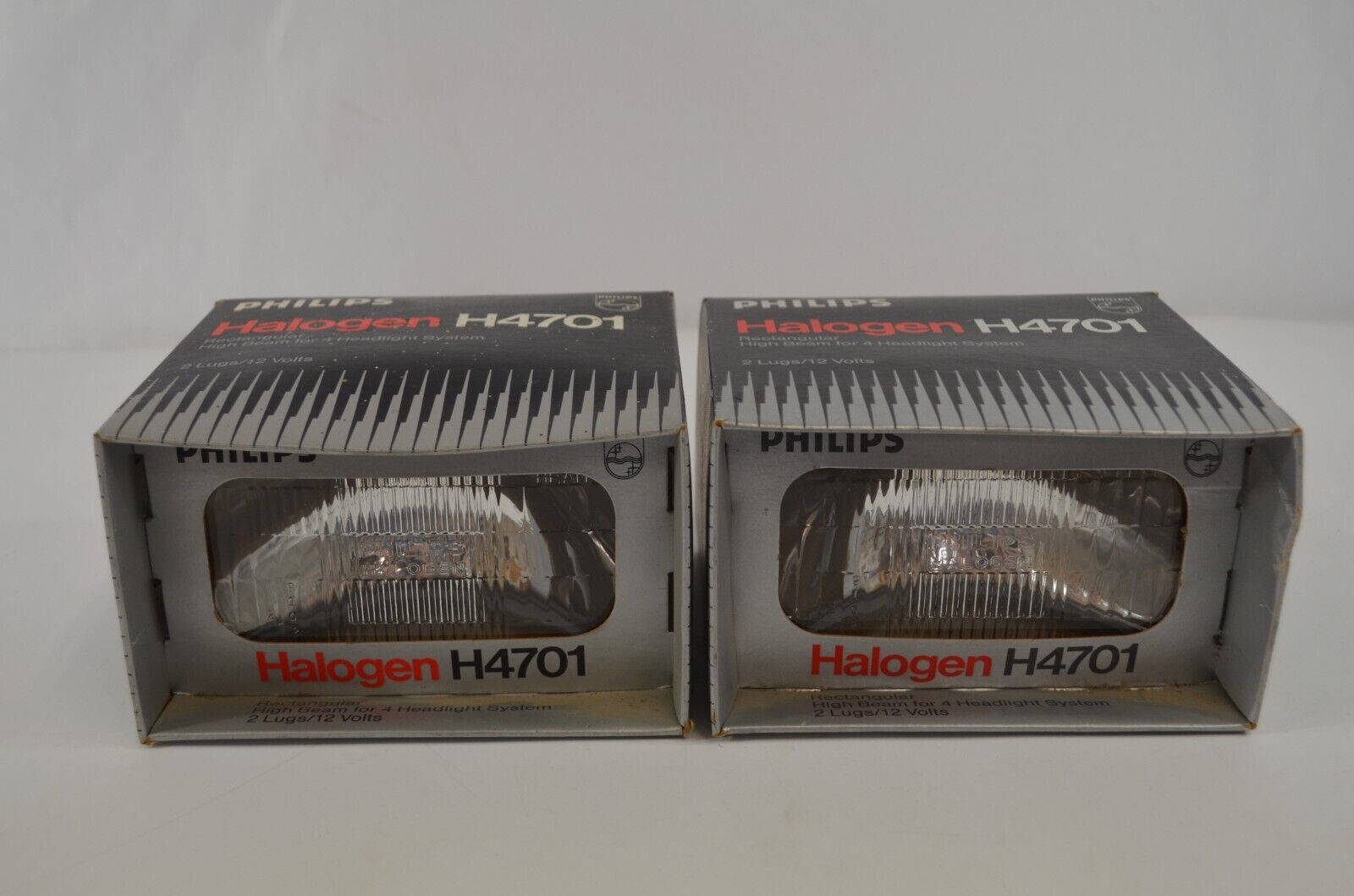 Philips H4701 Halogen Headlamps 12V 2 Lugs High Beam fits 1991-1997 Firebird LOT - $34.65