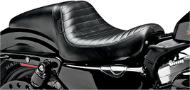 LE PERA Daytona Seat - Without Backrest - Pleated - Black - XL &#39;10+ LK-542PT - $502.00