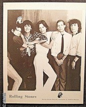 Mick Jagger &amp; Rolling Stones: ( Rare Vintage Original Photo) Classic Group - £95.56 GBP