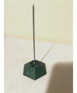 Old tabletop Receipt or memo holder in iron metal - €21,53 EUR
