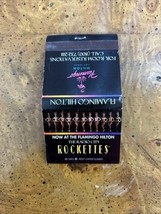 Flamingo Hilton Casino Las Vegas Rockettes Full Unstruck 30 Strike Match... - $2.96