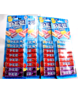 4 Pez Candy For Dispenser Refill Sugar Cookie Cherry Strawberry Grape 2.... - £22.70 GBP