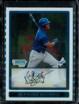 2009 Baseball Card Bowman Chrome Prospects BCP141 ALFREDO SILVERIO LA Do... - £7.58 GBP