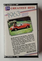 1963 20 Greatest Hits Original Artists (Cassette, 1987) - $9.89