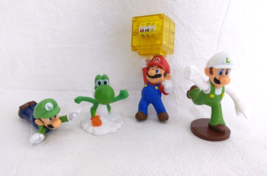 4 Nintendo Super Mario Luigi Yoshi McDonald Happy Meal Toys  2018 - £9.49 GBP