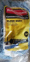 Rubbermaid Commercial Products Blend Dust Mop Refill For 24&quot; Cleaning Mop. - £7.59 GBP