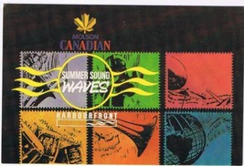 Ontario Postcard Toronto Molson Canadian Summer Sound Waves Harbourfront - £2.31 GBP