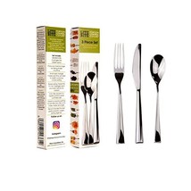 Portion Control Cutlery Reduced-size 3PC Set. Use With Diet Plates, Dividers, Ri - $40.00