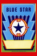 Blue Star Broom label - $19.97