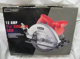 Tool Shop 12-Amp Corded 7-1/4&quot; Circular Saw Blade not Included. - $54.99