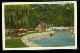 Vintage Postcard Miniature Railway Hershey Park Hershey PA 1944 Postal History - £8.50 GBP
