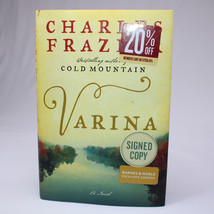 SIGNED Varina By Charles Frazier 1st Edition Hardcover Book With DJ 2018... - $17.34