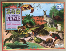 eeBoo Wildlife of Australasia 208 pc  Jigsaw Puzzle Wildlife 18&quot; x 24&quot; poster - $16.82