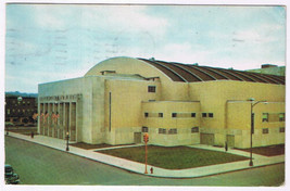 Postcard Syracuse New York Onondaga County War Memorial Auditorium Entrance - $4.94