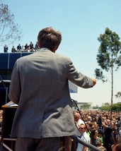 Robert F. Kennedy gives campaign speech in Redondo Beach Calif. New 8x10 Photo - £7.10 GBP
