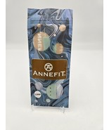 Annefit Mint Green Watch Band 22mm Soft Silicone Strap Stainless Steel B... - $20.35 CAD