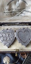 Spilla Mizpah in ARGENTO vittoriana vintage del 1860 antica - Pieni segn... - £94.01 GBP