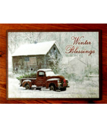 New Winter Blessings Glass Cutting Board - SALE - $51.97 CAD
