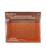 Classic Games Impossible Clear Puzzle 100 Piece 5&quot; x 7&quot; BRAND NEW - $7.87