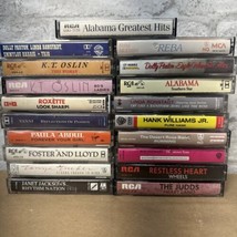 Cassette Tapes Lot Of 19 Rock Pop Hip Hop Country -70s 80s 90s - £15.82 GBP