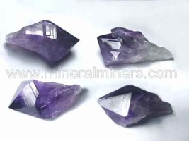 Amethyst Crystals, Small Size Crystals, 2 inch Natural Amethyst Crystals... - £7.00 GBP
