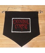 Cannibal Corpse Banner Embroidered Wall Decor 12x10 - £15.67 GBP