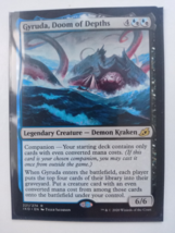 Gyruda Doom Of Depths Magic The Gathering Rare Ikoria 221 MTG Black Krak... - $2.58