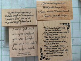 Inspirational Rubber Stamp Set #28 - £8.08 GBP