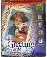 Family Fun Greeting Cards Ready to personalize 20 Cards w envelopes Canon - $7.90 CAD