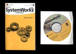 NORTON SYSTEMWORKS 2003 User's Guide and CD for WINDOWS 98/XP home/pro, ... - $9.85