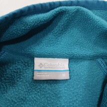 Columbia XK0193 Women's Turquoise 1/4 Zip Pullover Sweatshirt Jacket Size Medium image 5