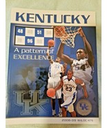 2008-09 University of Kentucky Basketball Media Guide - £8.75 GBP