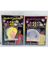 Vintage 1984 MICHAEL JACKSON 2 Lazer Blazer 3D Holographic Sticker Color... - £13.12 GBP